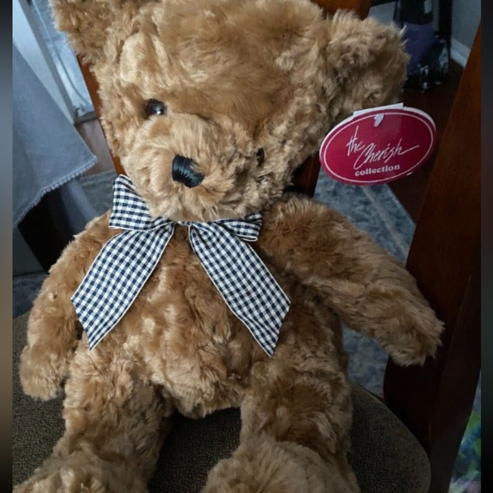 Vintage 90’s Teddy Bear Cherish SKM NWT